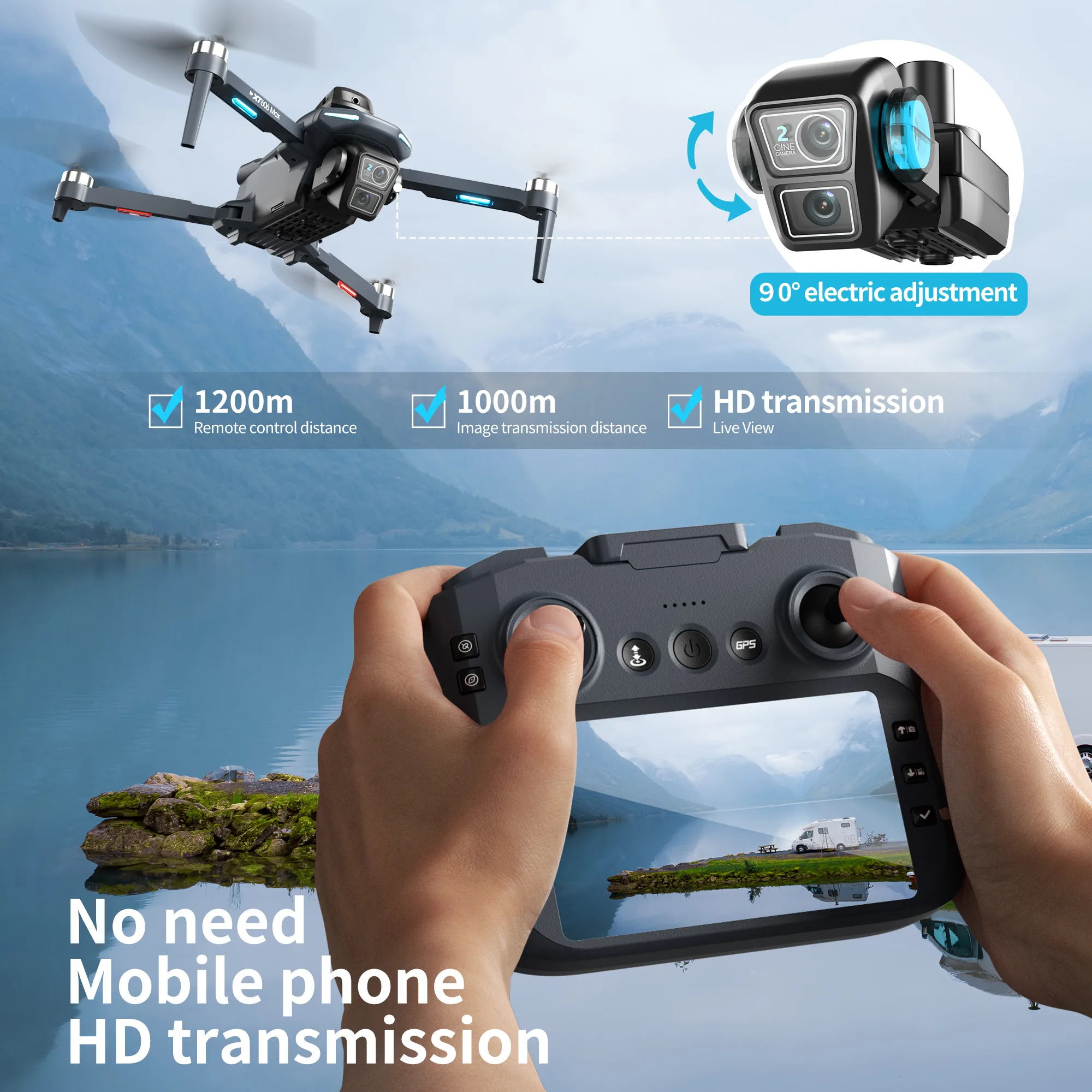 Original XT606 Drone Professio - Drone Photogrammetry review and price