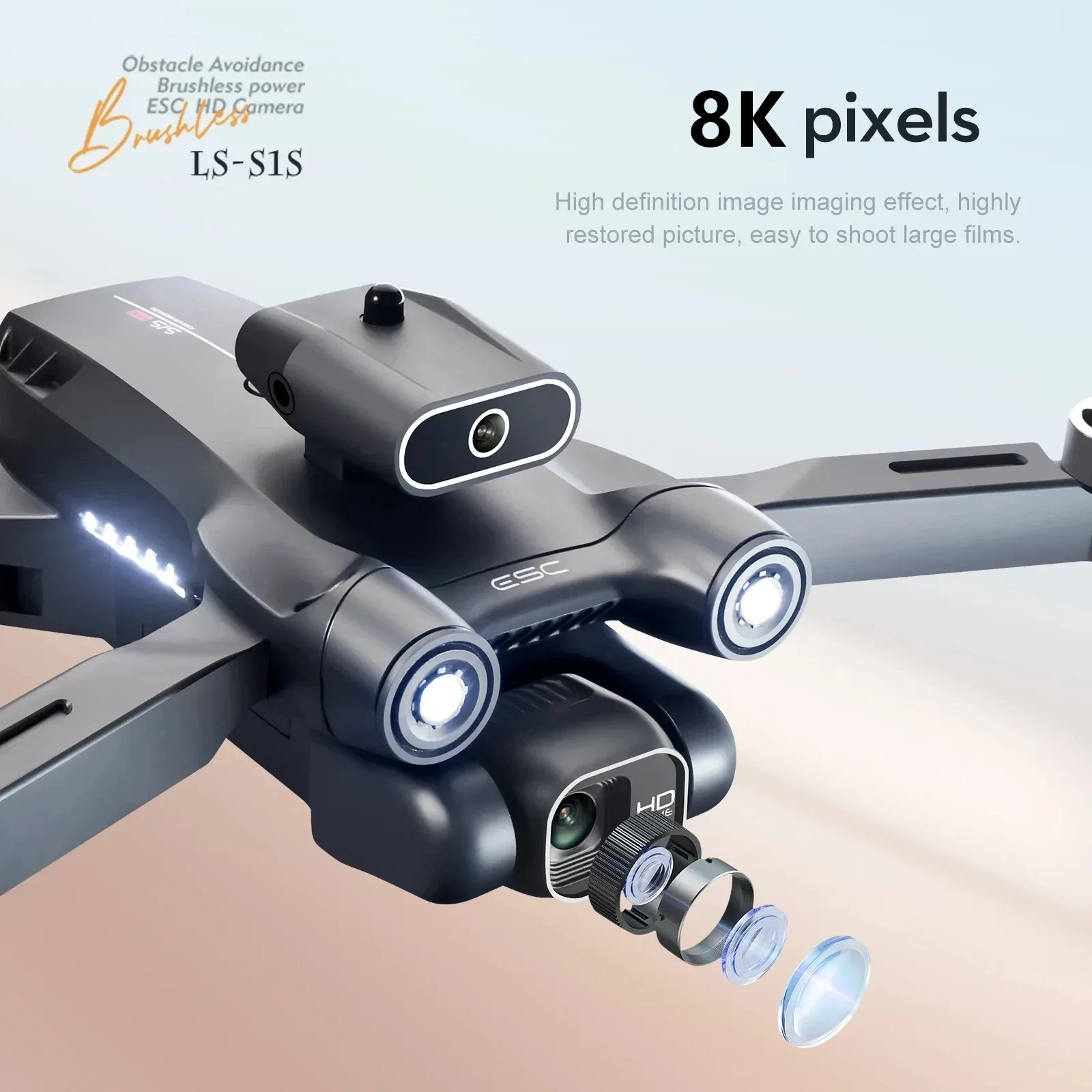 New S1S 5G GPS Drone Camera 8K - Drone Photogrammetry review and price