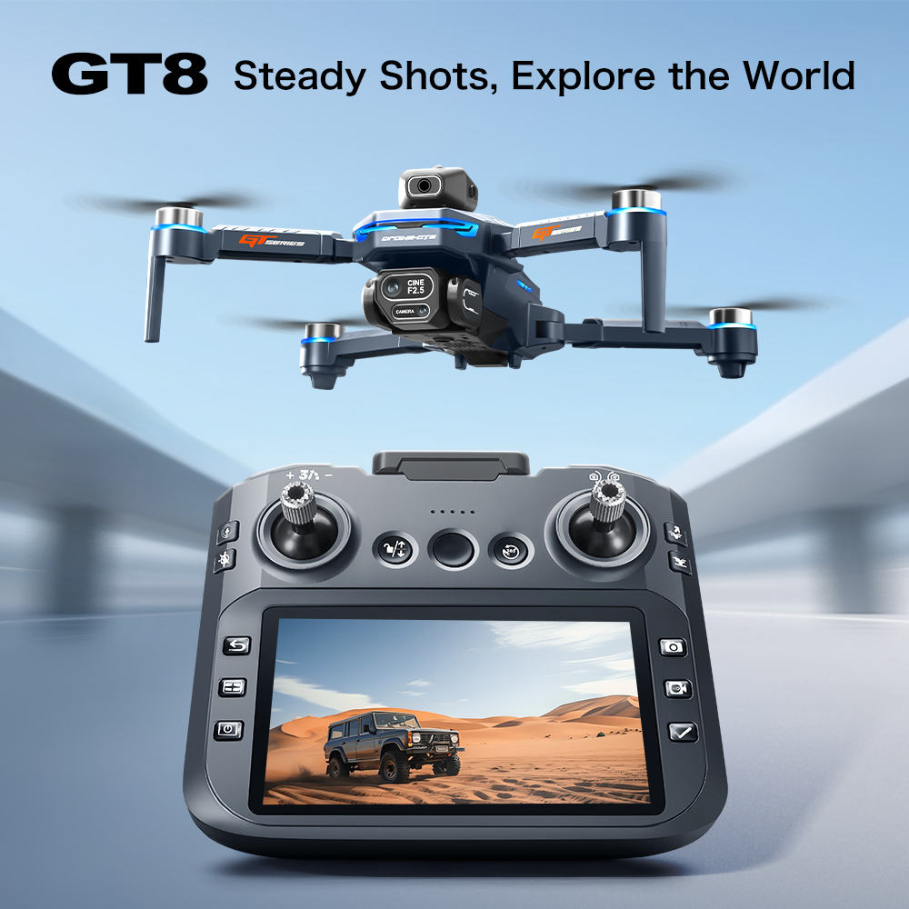 GT8 Max Foldable Drone 8K HD P - Drone Photogrammetry review and price