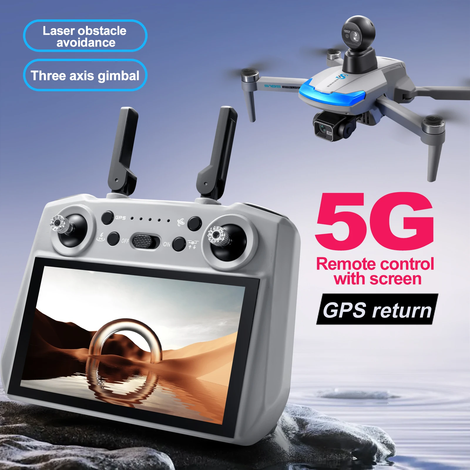 S185 Professional Drone 2.7K H - Drone Photogrammetry review and price