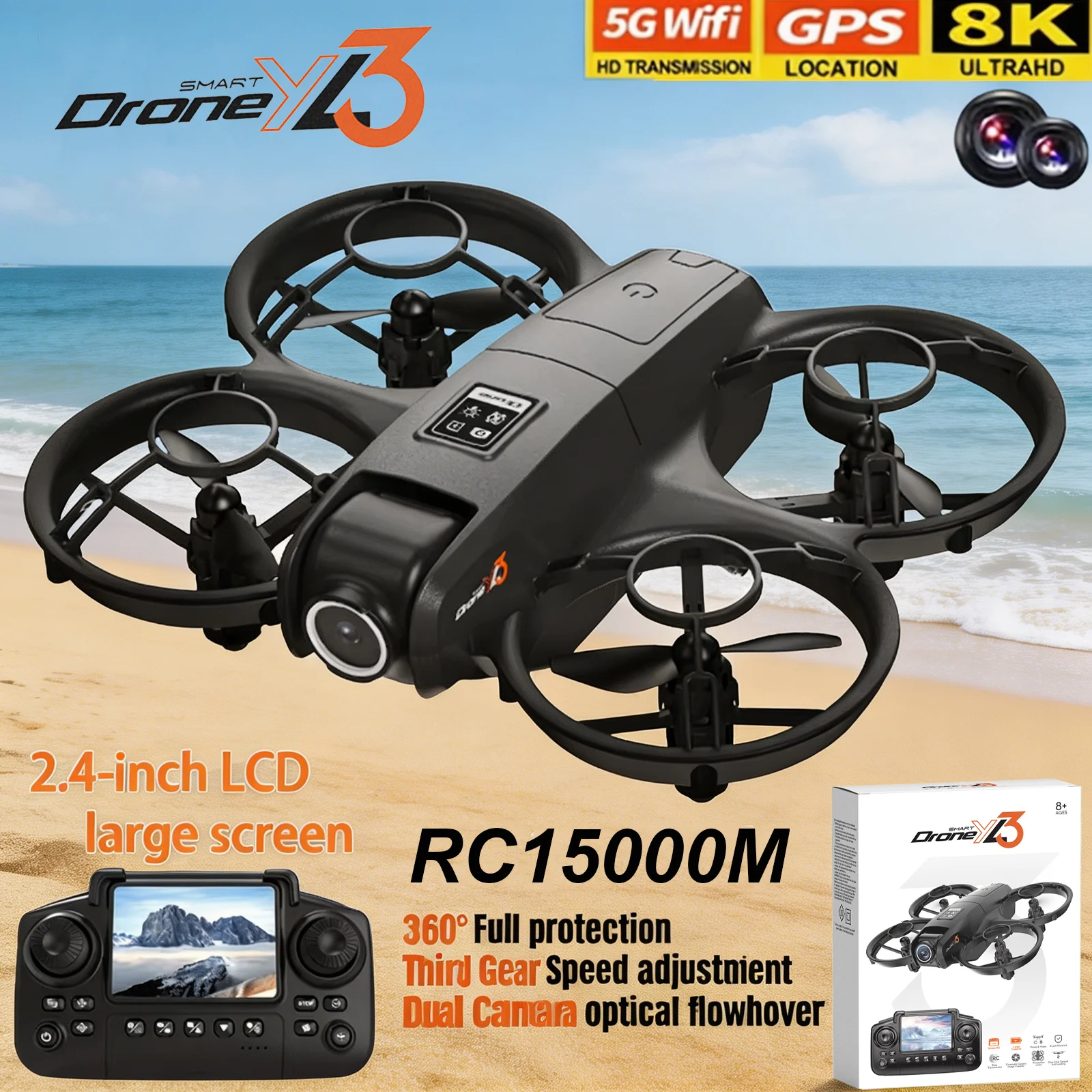 New YL3 RC Drone 8K 1080P Wide - Drone Photogrammetry review and price